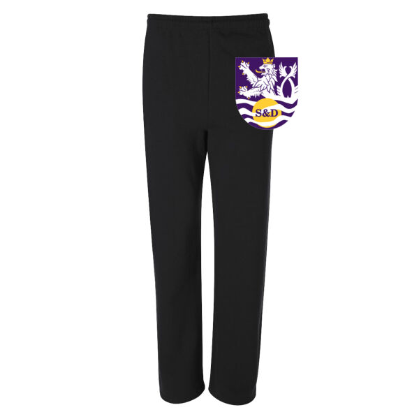 Unisex - Open Bottom Sweatpants with Pockets Thumbnail