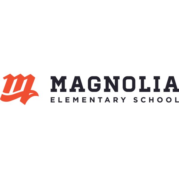 Magnolia Horizontal Orange Navy Thumbnail