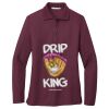 Women's Silk Touch Long Sleeve Polo Thumbnail