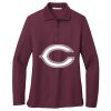Women's Silk Touch Long Sleeve Polo Thumbnail