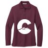 Women's Silk Touch Long Sleeve Polo Thumbnail