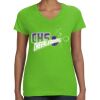 Women's V-Neck Fine Jersey Tee Thumbnail
