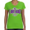 Women's V-Neck Fine Jersey Tee Thumbnail
