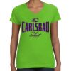 Women's V-Neck Fine Jersey Tee Thumbnail
